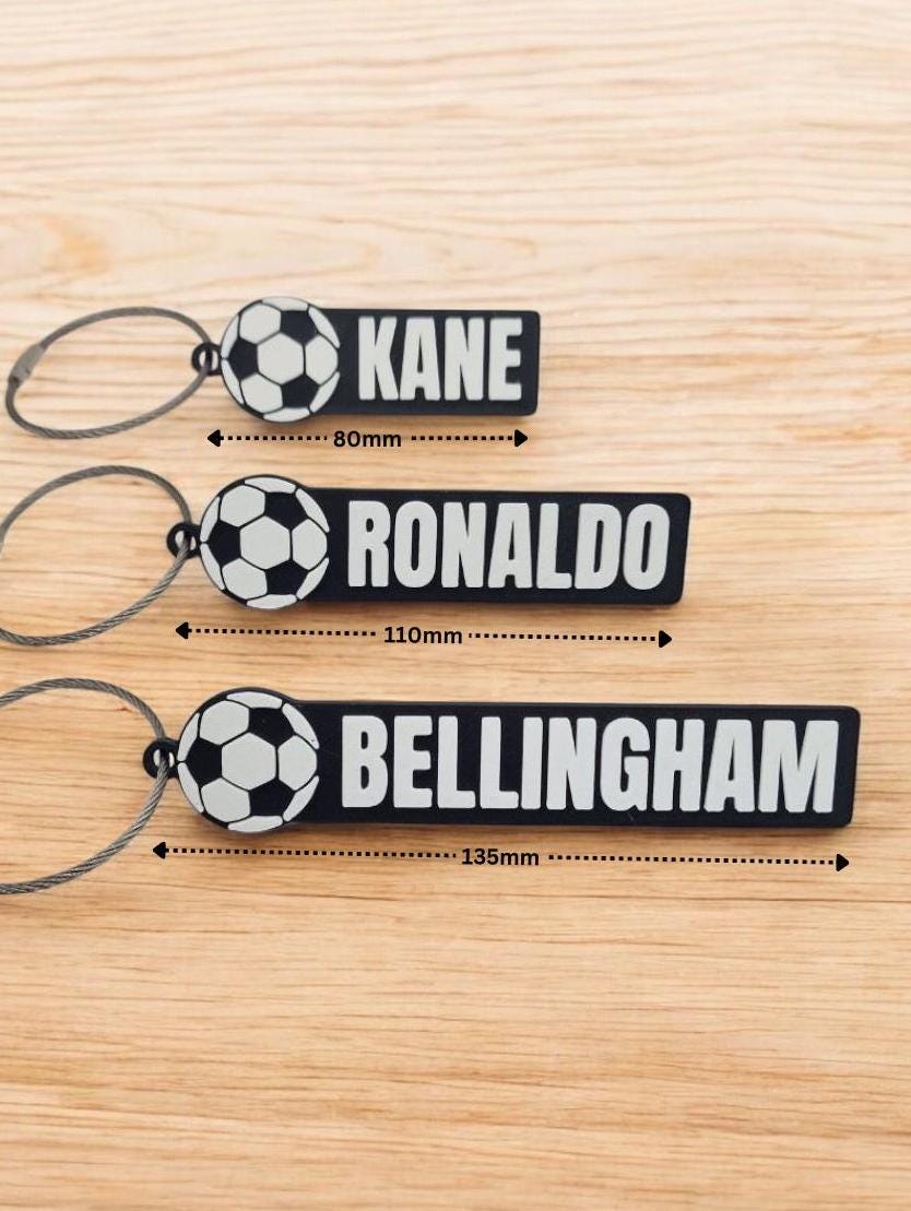 Personalised Football Keychain – Unique Gift for Football Fans, Teams, and Clubs! - Coach & Referee Sports Gift