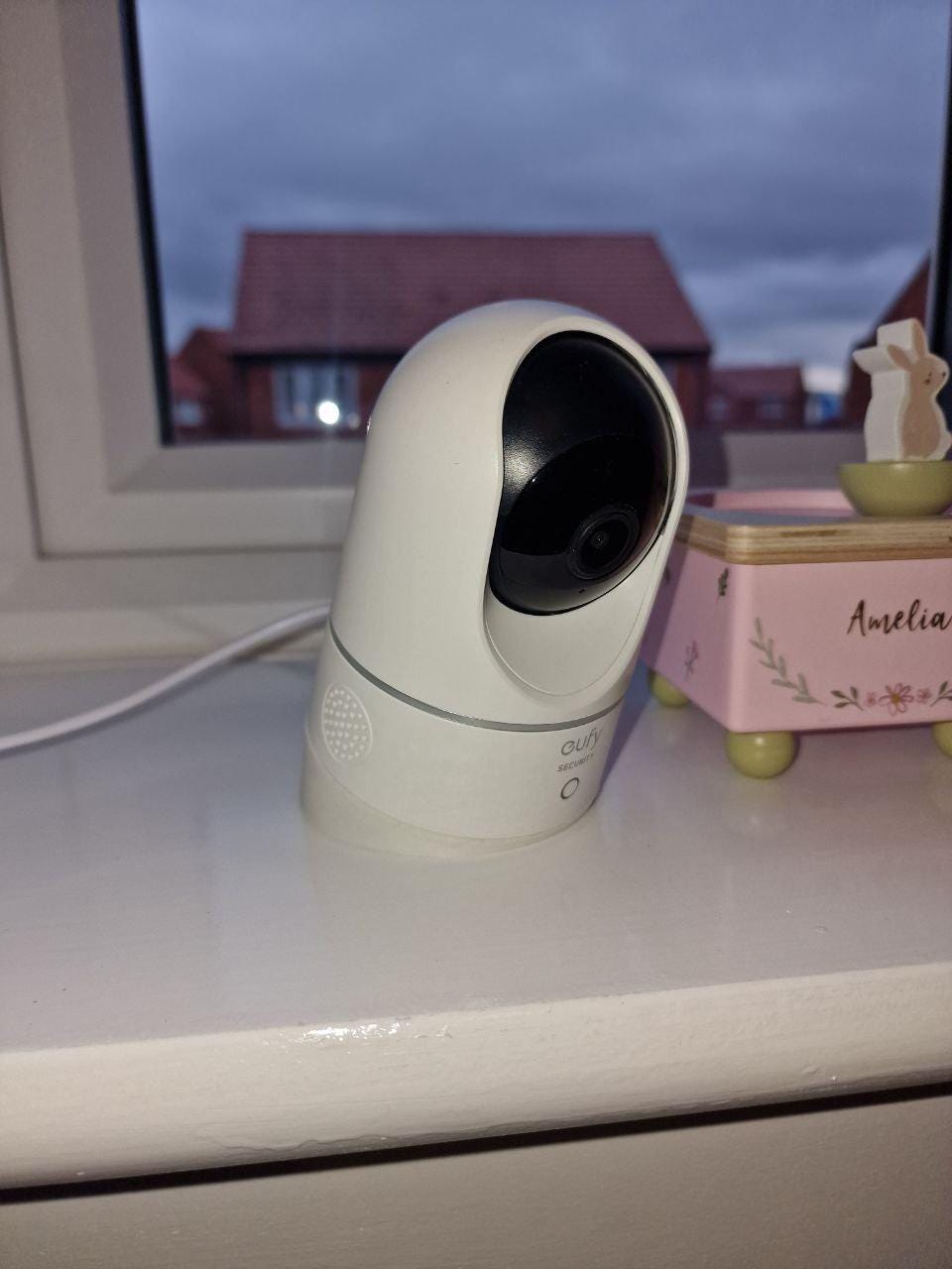 Stand for Eufy Indoor Cam 2K Pan & Tilt - 20 Degree Angle - Angled Base for Camera - Better base for Eufy Camera
