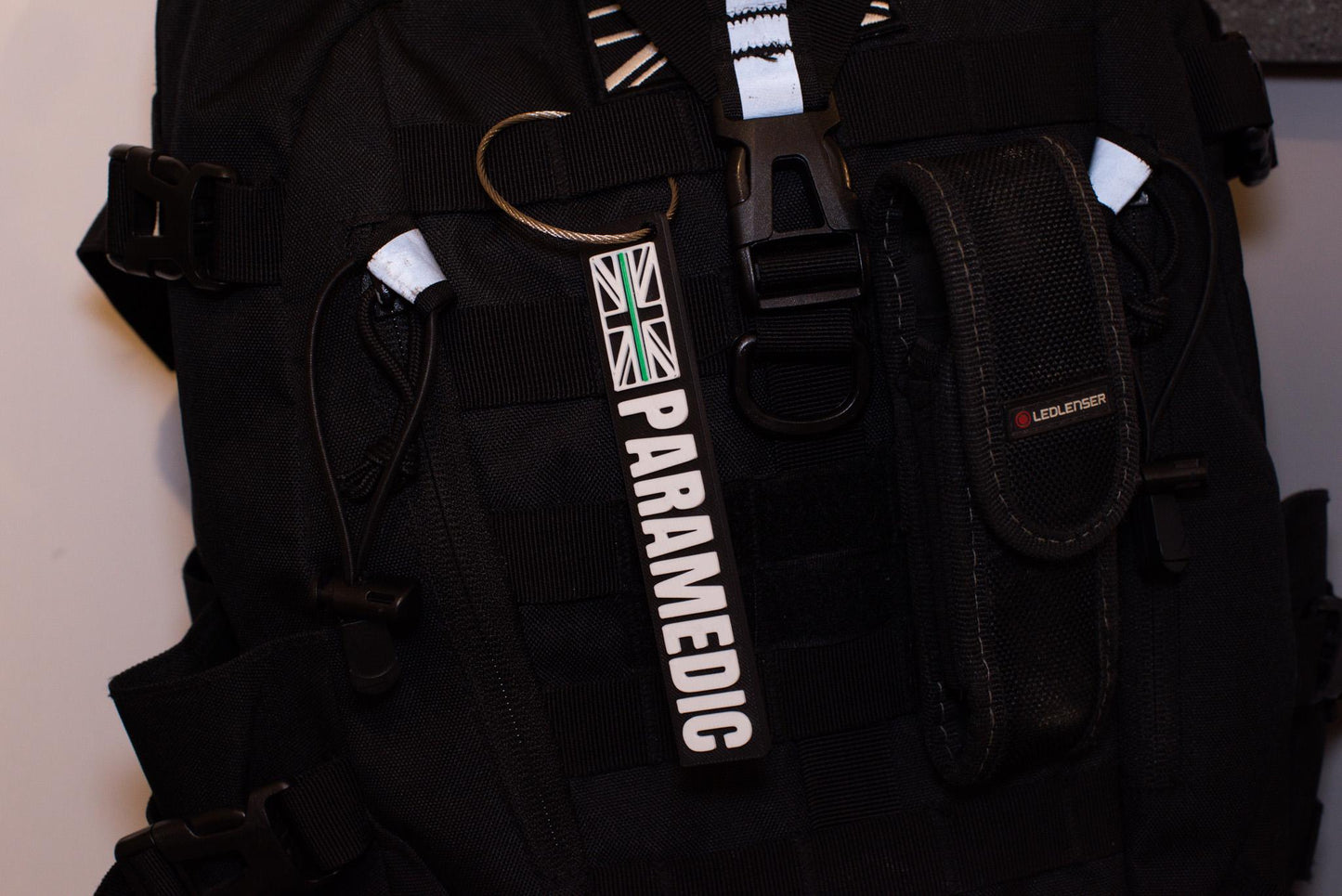 Personalised Paramedic Keychain - Customised Paramedic Present, Unique Gift Emergency Medical Service Workers