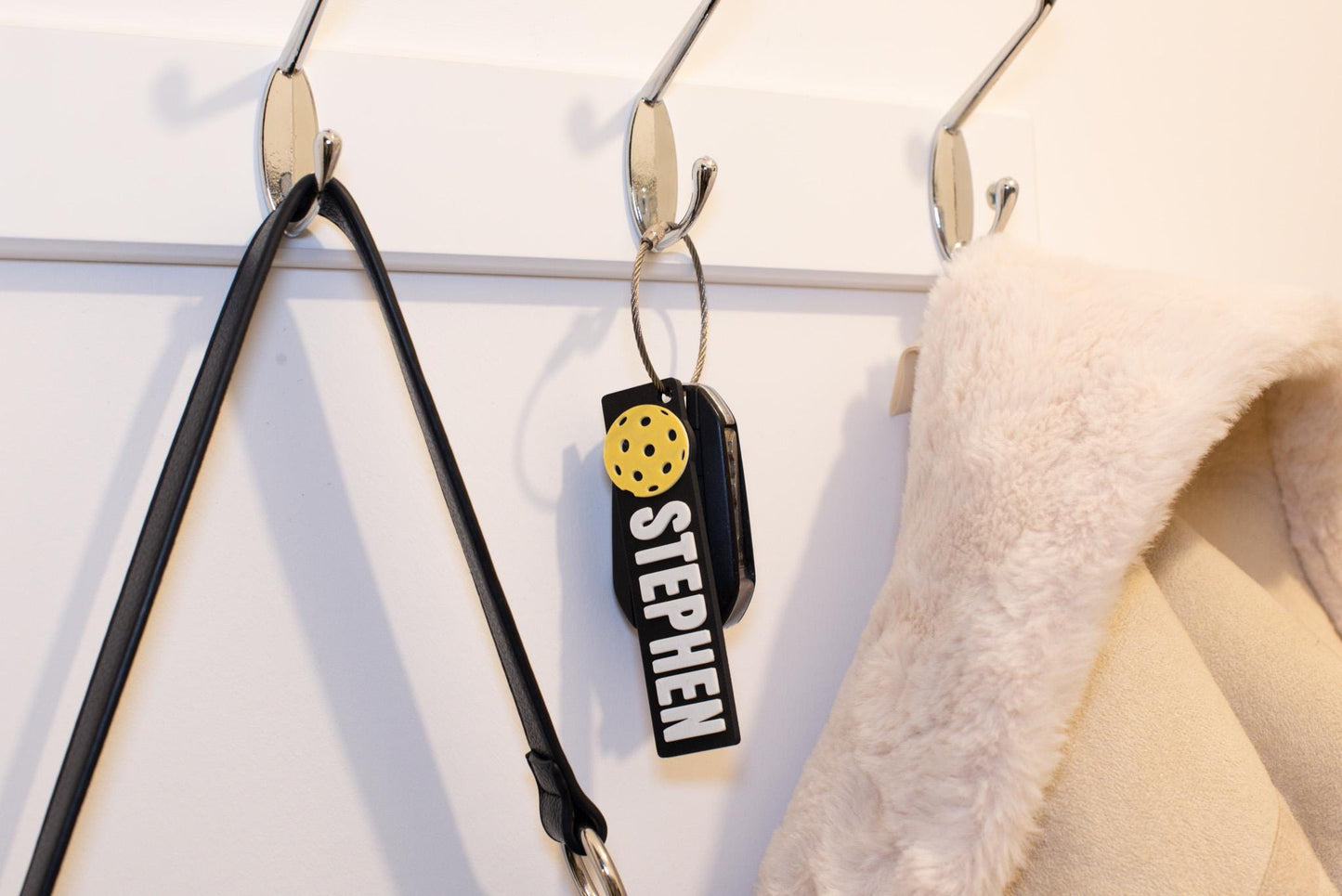 Personalised Pickleball Keychain – Perfect for Pickleball Teams & Fans - Present for Pickleball Professionals