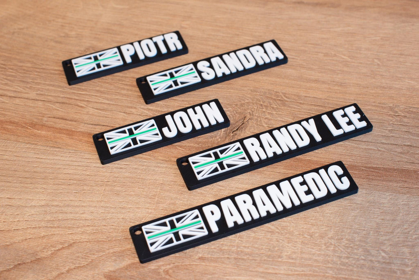 Personalised Paramedic Keychain - Customised Paramedic Present, Unique Gift Emergency Medical Service Workers
