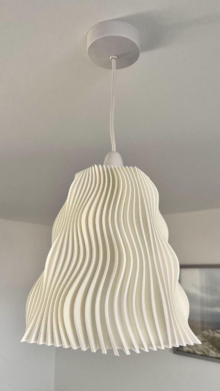 Modern Light Shade | Hanging Ceiling Lamp Shade for Kitchen Island Decor Living Room Bedroom Dining Hall Bar