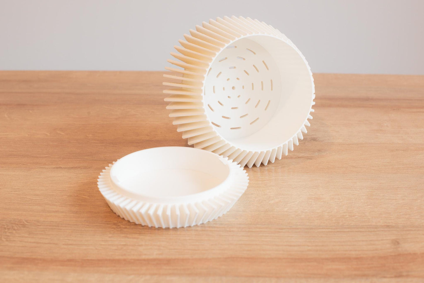 Modern Asymmetric Indoor Planter with Hidden Tray | Stylish Plant Pot | Unique Gift for Plant Lovers | Indoor Succulent Pot