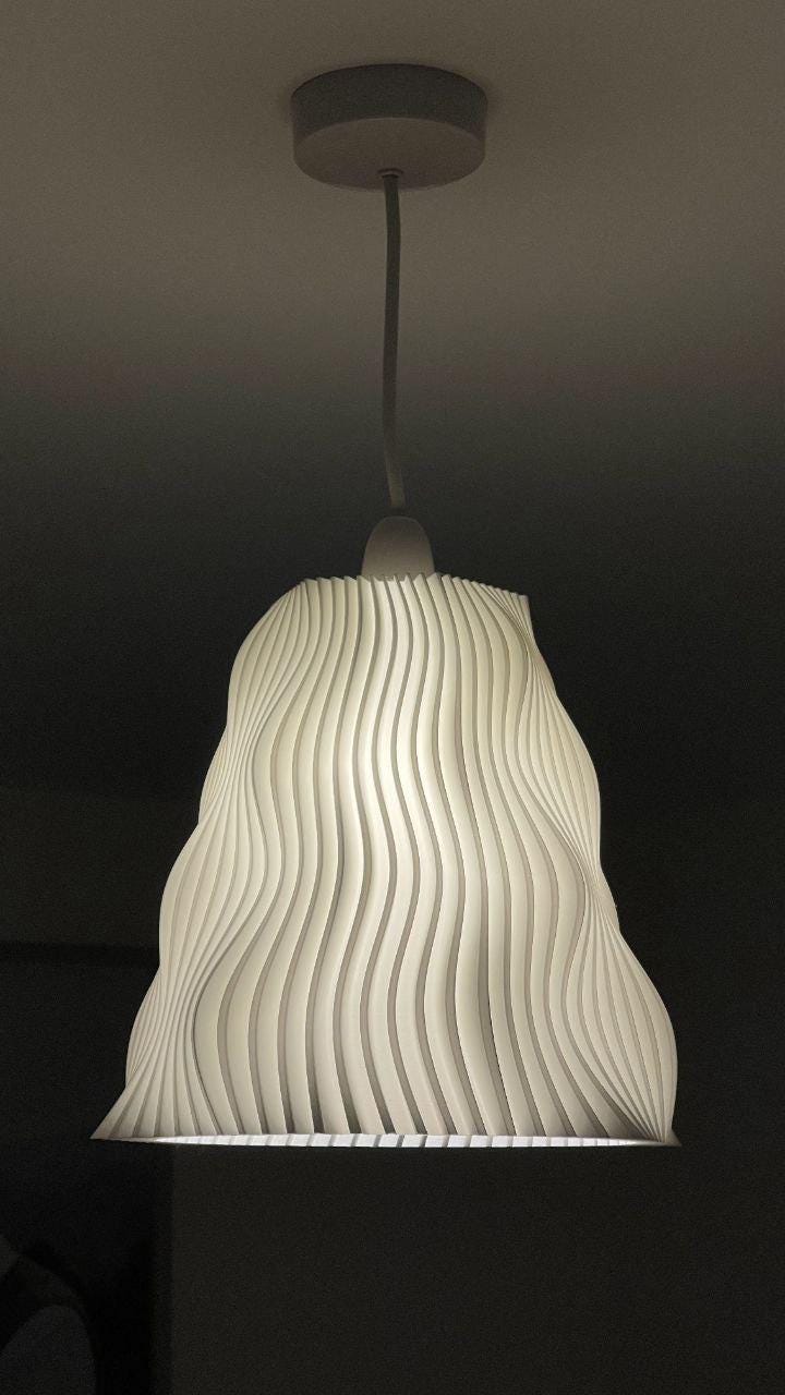 Modern Light Shade | Hanging Ceiling Lamp Shade for Kitchen Island Decor Living Room Bedroom Dining Hall Bar
